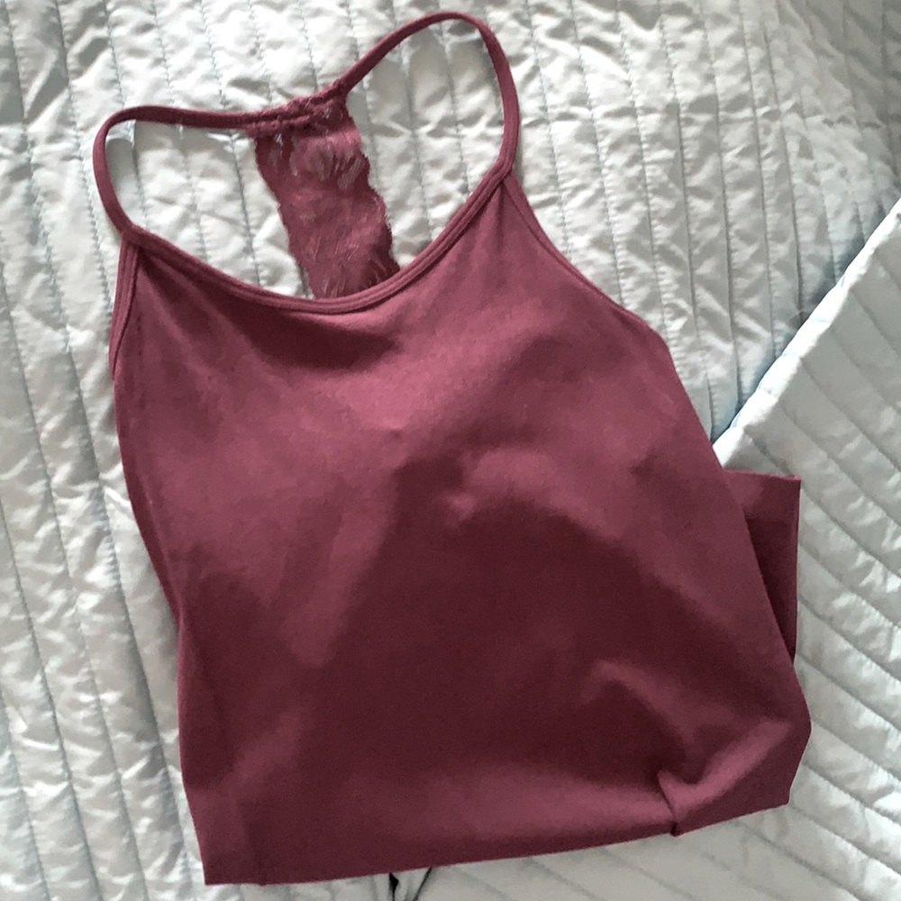 Stretchie halter strappy tank